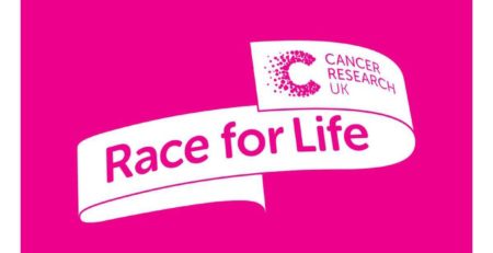 logo for cancer research uk race for life