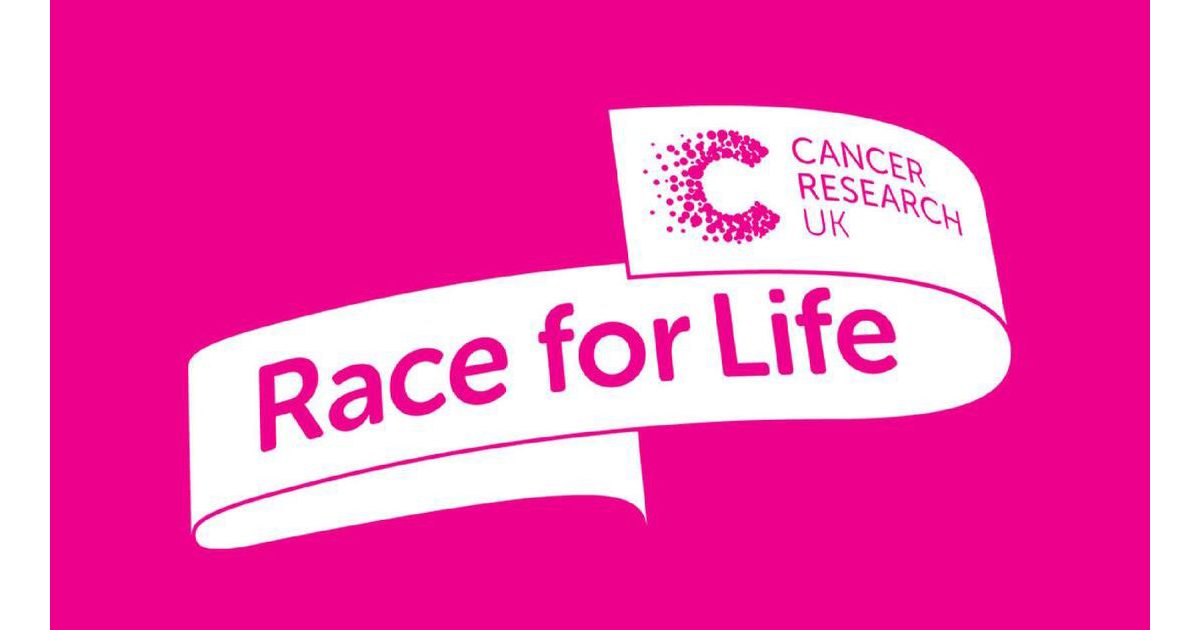 logo for cancer research uk race for life