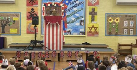 queens platinum jubilee at horton kirby c of e primary school