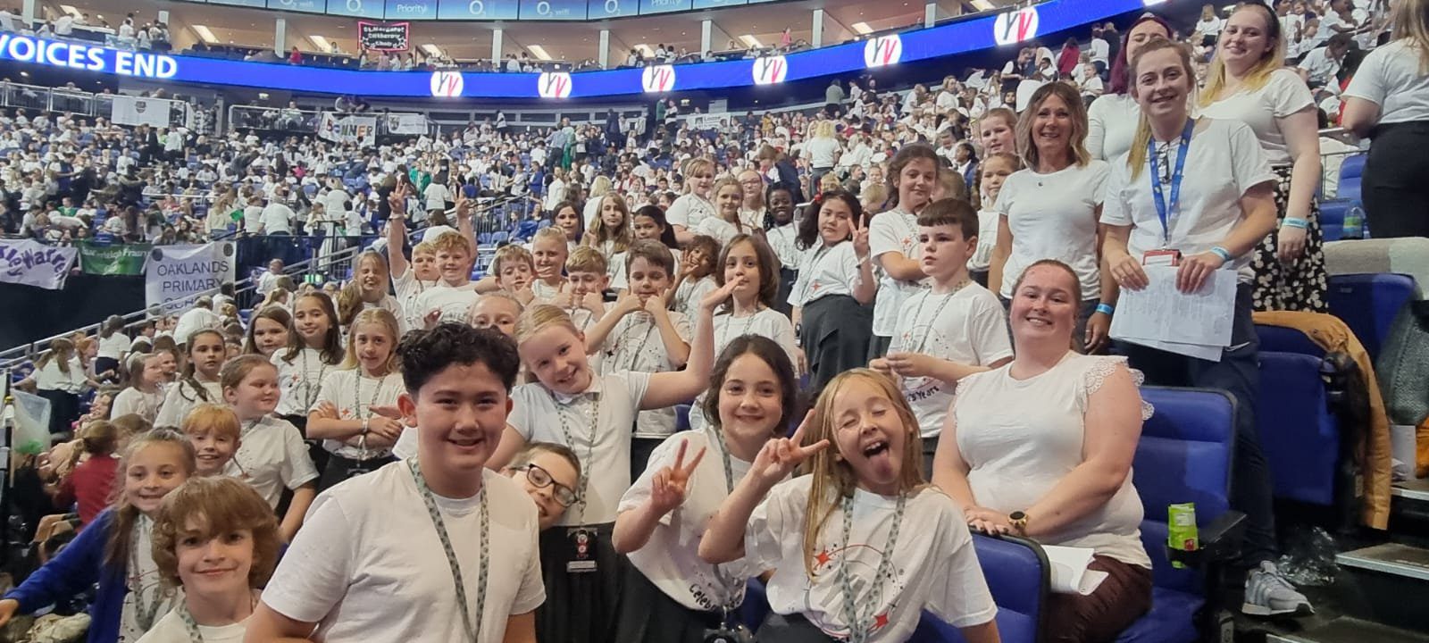 horton kirby performs at o2 young voices