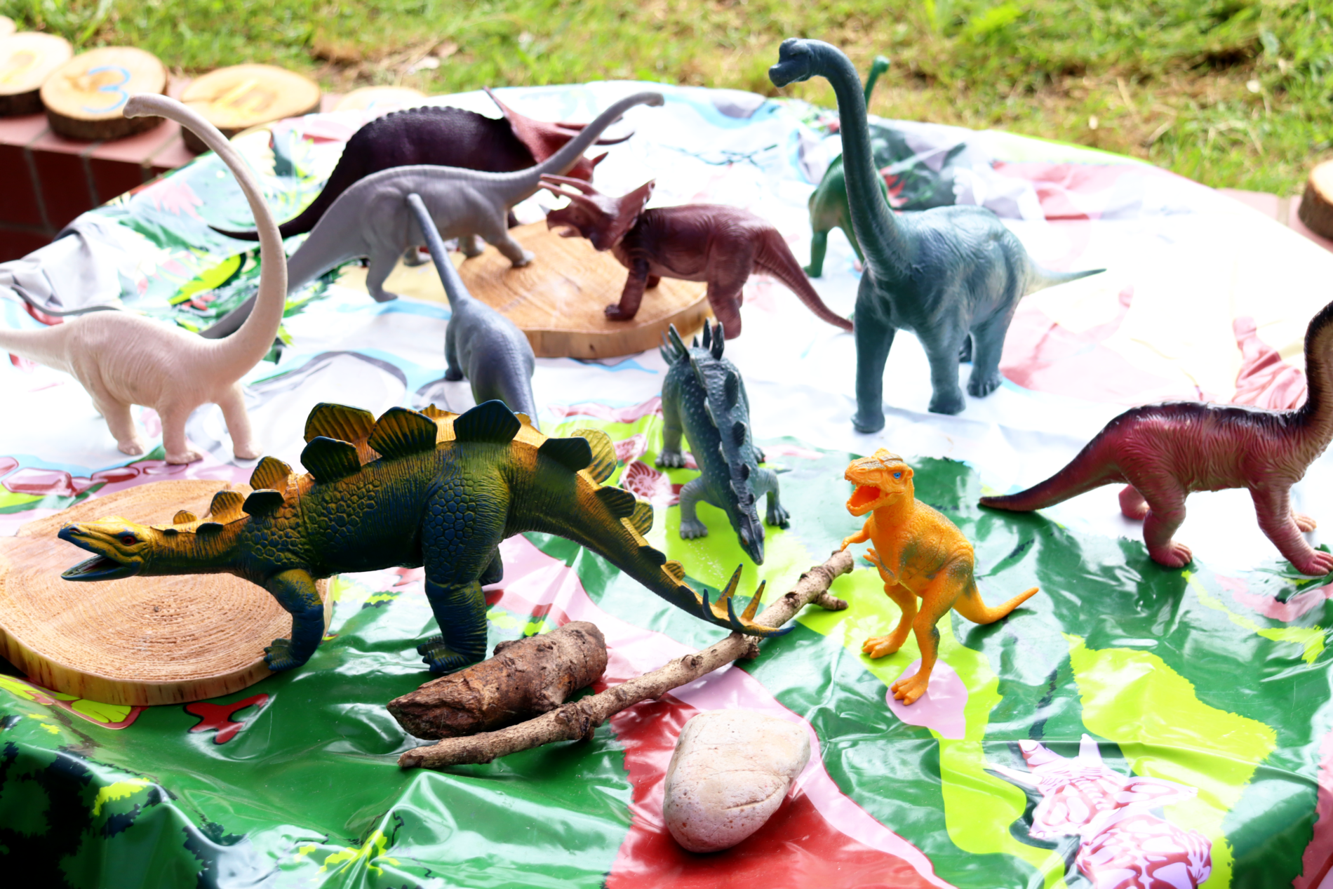 dinosaurs mixture of dinosaur toys for eyfs at horton kirby primary school