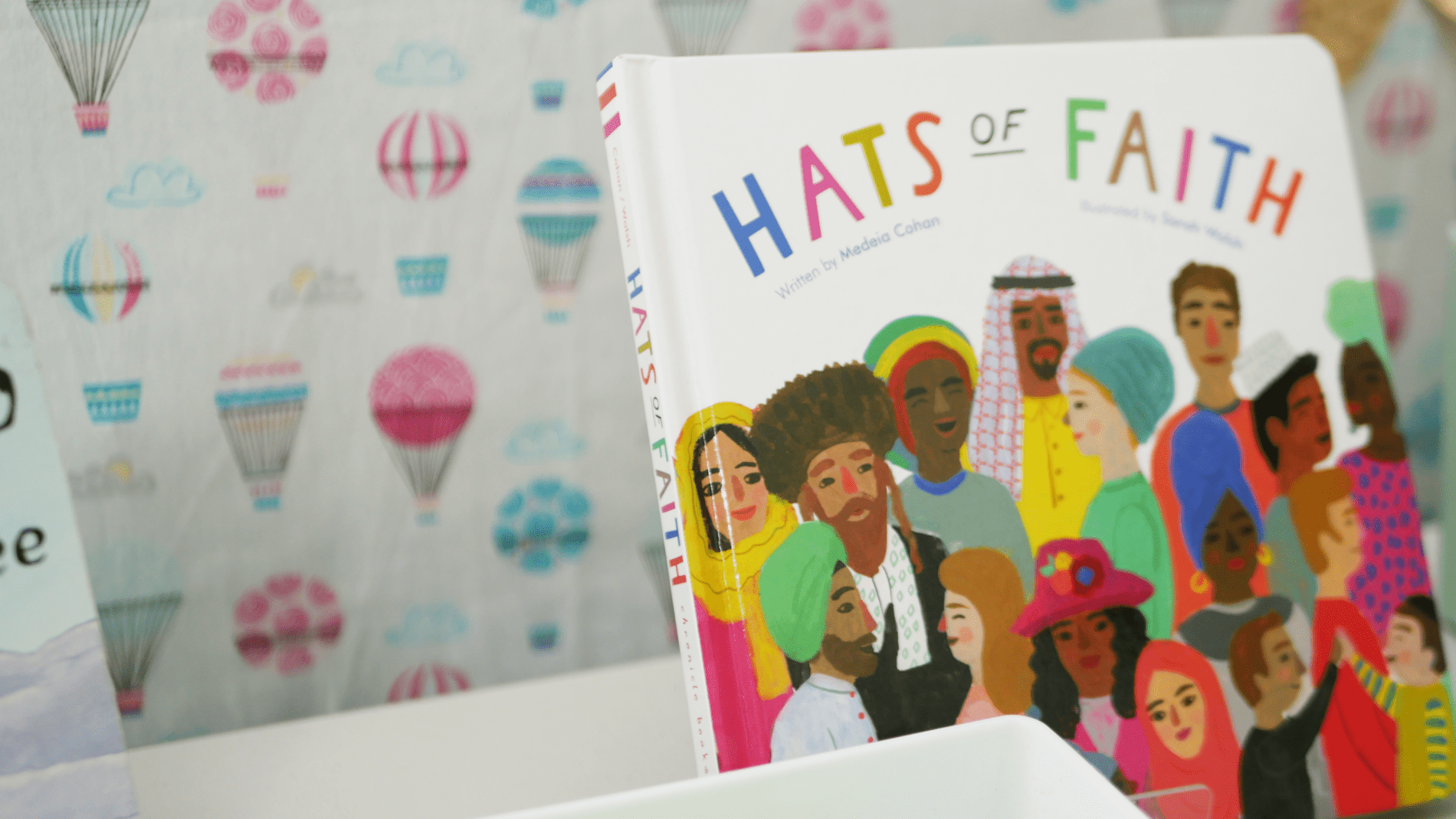 hats of faiths book from RE lesson at horton kirby primary school